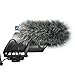 Micover Slipover Fur Windscreen for SHURE LensHopper VP83F and VP83 Microphones