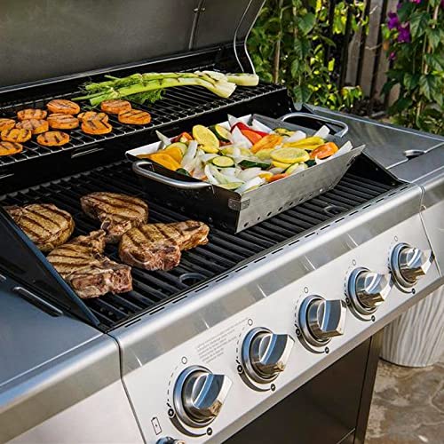 Image of Replacement Parts Kit for Nexgrill Evolution Infrared Plus 5-Burner 720-0882A 720-0882AE 730-0882 730-0882AE, Heat Shield and Burner Kit for Nexgrill Replacement Parts 5 Burner