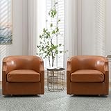 Deolme faux leather accent chair