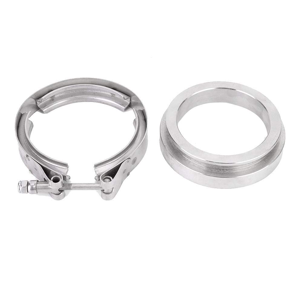 Buy VBand Clamps Flange Kit,3.25in Steel GT45 Turbo Downpipe Exhaust V