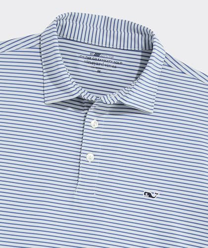 Image of vineyard vines Men's Bradley Stripe Sankaty Polo