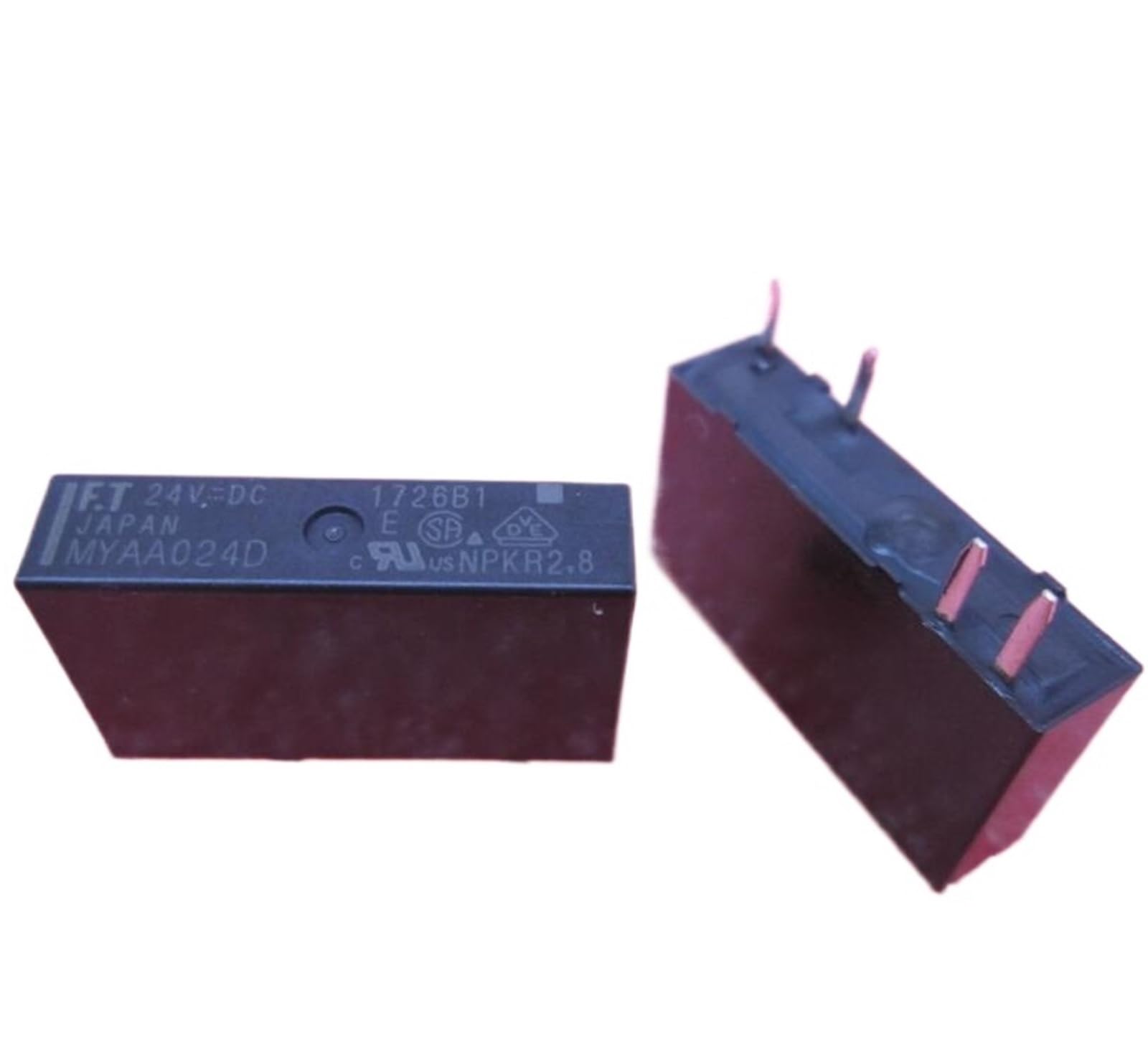 Componente electrónico relé MYAA024D 24VDC conmutador encapsulado DIP4 miniatura 2