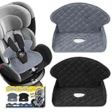 MEMOEVER Potty Training Car Seat Protector, Waterproof Soft Pads for Toddlers and Infants, Travel-Friendly Non-Slip Car Seat Liner Fits All Car Seats and Strollers