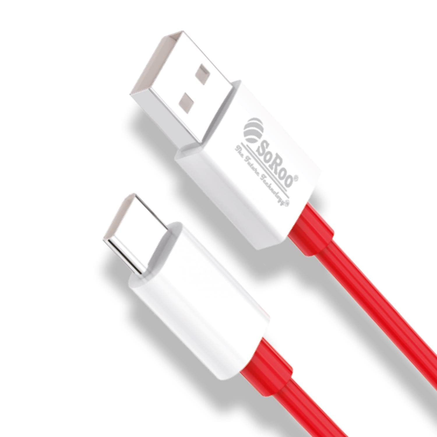 SOROO DT-01 USB USB 3.1 Compatible Port Type-C Fast Charging Data Cable (Set of 2) 30W Compatible with PD Charger, Mobile Phone, Laptop, Tablet 4.0A Output Tough Cable 1 Meter Long (Red) (B0BBS3Z7GK) Amazon Price History, Amazon Price Tracker