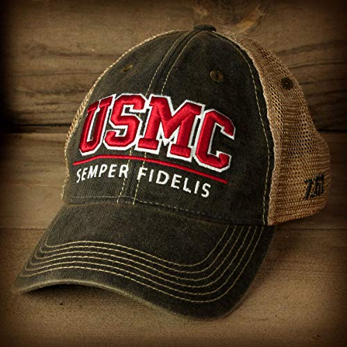 Image of 7.62 Design United States Marine Corps Vintage Trucker Hat