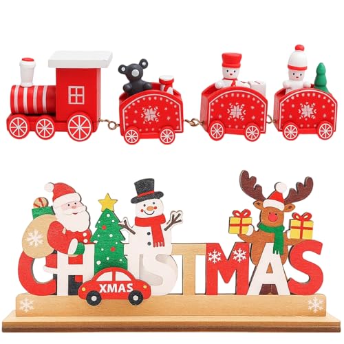 PDirat Weihnachtsdeko Innen, 2 Stück Christmas Decorations, Deko...