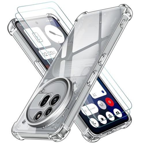 iVoler 3 in 1 Cover per iPhone 15 6.1 Pollici con 2 Pezzi Pellicola