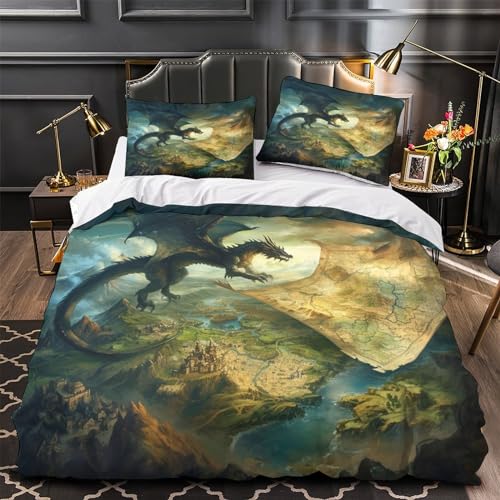 Housse de couette microfibre hypoallergénique à fermeture éclair