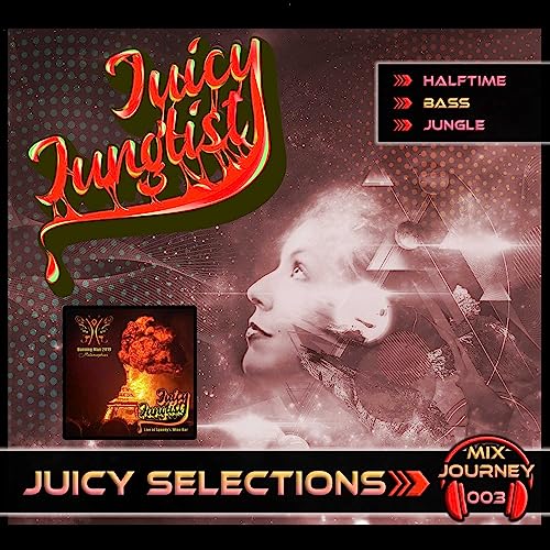 Page de couverture de Juicy Selections Mix Journey 003 (Halftime, Bass, Jungle) by Juicy Junglist
