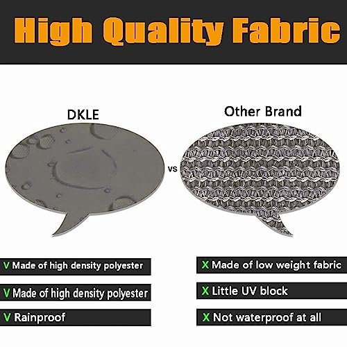 Voile d'ombrage anti-UV imperméable protégeant à 98% votre grand espace - 5