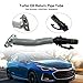 55587854 Pipe, Turbo Oil Return Pipe Tube for Chevy Cruze Sonic Trax Buick Encore 1.4L, Engine Turbocharger Oil Return Hose Line 55569839