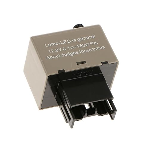 Miniatura 4 de SOCAL-LED LIGHTING 8-Pin LM449 81980-50030 velocidad ajustable electrónica LED intermitente relé para arreglar bombillas de señal de giro Problema