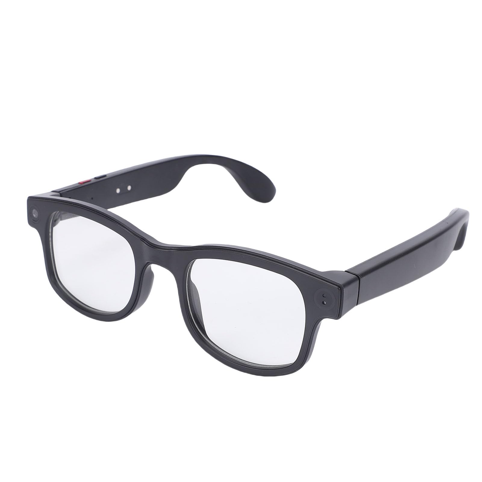 Bewinner AI Smart Glasses with Camera, 1080p HD Registrazione di Foto da 5 MP, Assistente Vocale, Chiamate Musicali Bluetooth, Anti-shake, Occhiali da Sole per i Lavori di Viaggio