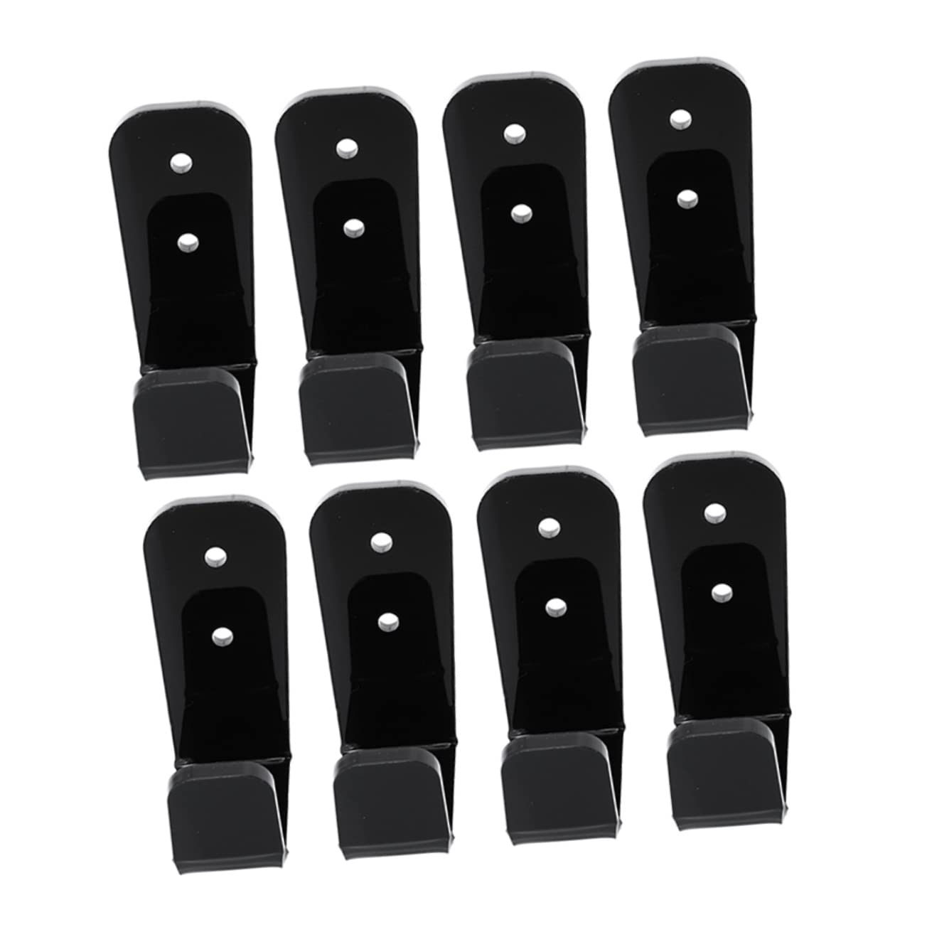 GOOHOCHY Ski Storage Rack for Garage 4 Pairs Hockey Stick Hangers Acrylic Fishing Pole Display Stand