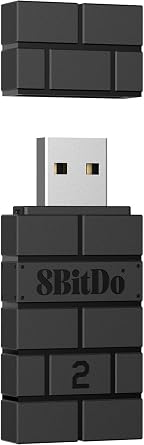8Bitdo Wireless USB Adapter 2 - Multi-Platform Switch, PS5, PS4, PC & Mac; Raspberry Pi Compatible
