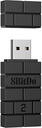 8BitDo USB Wireless Adapter 2 (Black Edition)