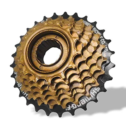Vegena 7 Speed Cassette Bicycle Freewheel Tourney, Bike Freewheel, 7 Speed Bike Cassette, Mountain Bike Flywheel Fit for Mountain Bike, Road Bicycle, MTB, BMX