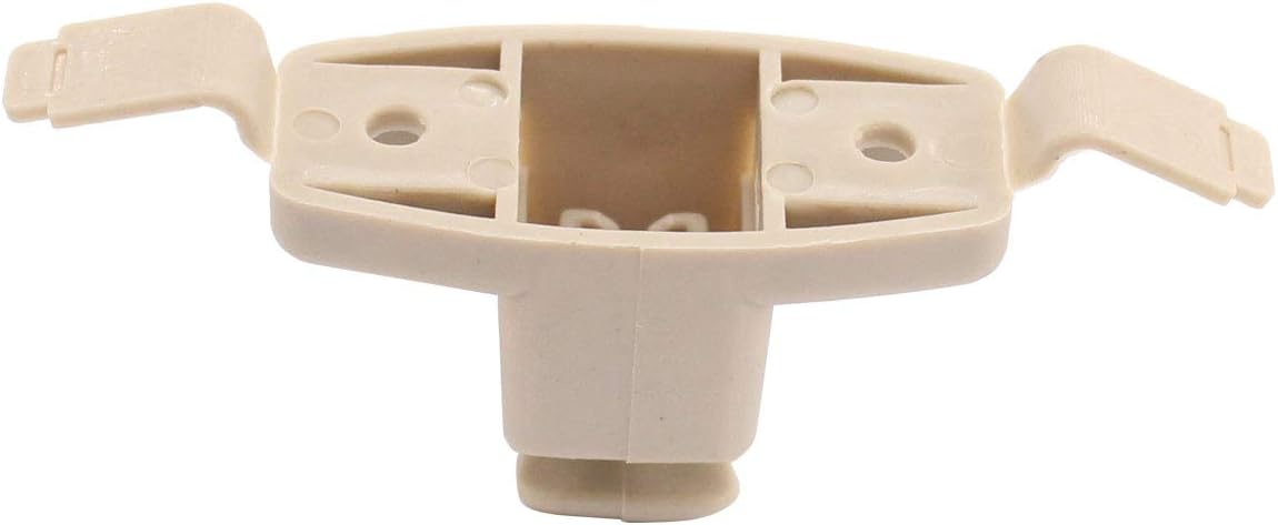 NewYall Pack of 2 Beige Sun Visor Bracket Clip for BMW 323Ci 323i 325Ci 325i 325xi 328Ci 328i 330Ci 330i 330xi M3 1999-2006