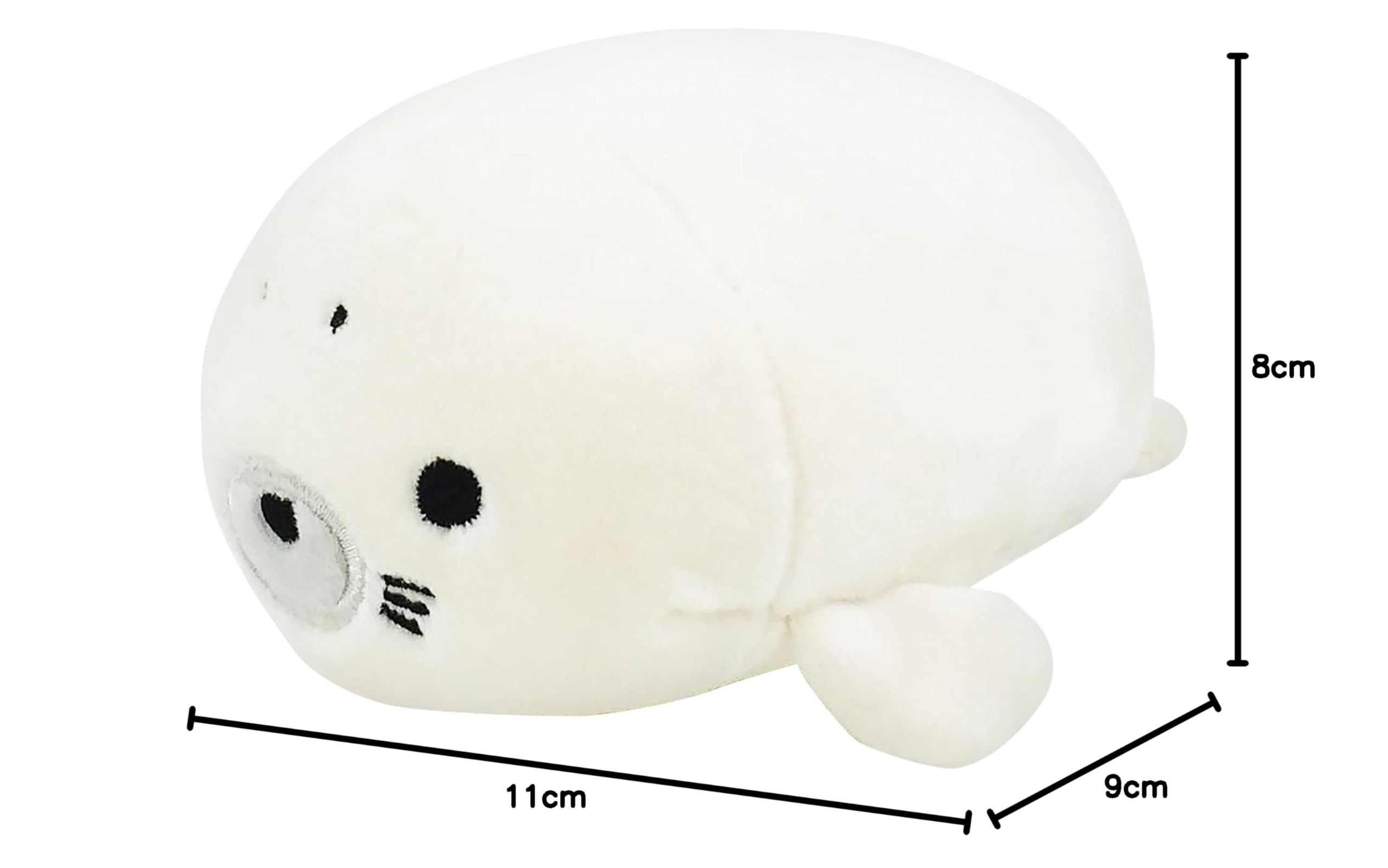 Amazon.co.jp: りぶはあとマスコットマシュマロアクアミエアザラシ