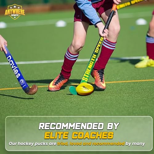 image for Nature Bound The Anywhere Puck Foam Hockey Training Puck (6 Pack with 