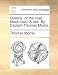 Quashy, or the Coal-Black Maid. a Tale. by Captain Thomas Morris. - Morris, Professor Thomas