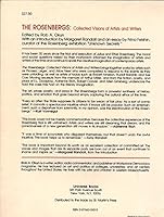 The Rosenbergs: Collected Visions of Artists and Writers 0876635435 Book Cover