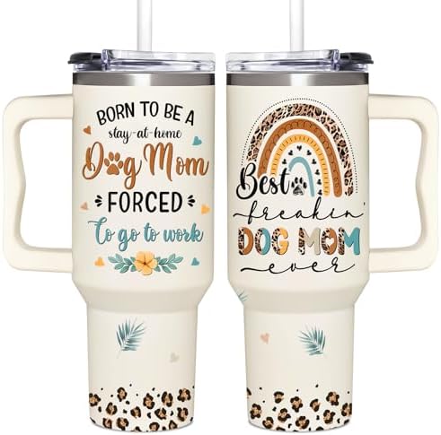 Custom Autumn Tumbler - Personalized Birthday Gifts For Dog Cat Lovers, Dog Dad And Mom, Cat Owners - Carry Your Pup Everywhere main image 0