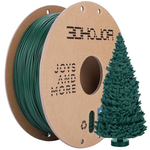 Image of 3DHoJor PLA Pro (Plus) Filament 1.75mm, 3D Printer Filament, Cardboard Spool 3D Printing Filament, Dimensional Accuracy + /- 0.03 mm,Pine Green, 1kg