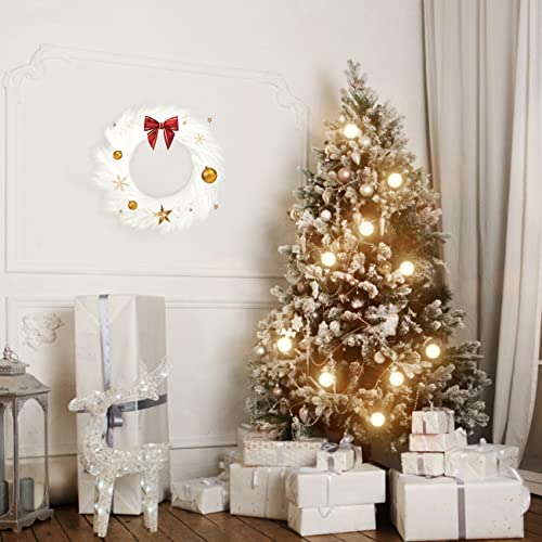 Mudysson Faux Pampas Wreath, 20.86’’ Circular Wall Ornament Artificial Wreath For Boho Style|Modern|Chic Home Decor|Farmhouse Arrangement #TOP3