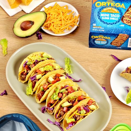 Ortega Mini Taco Slider Shells 126g