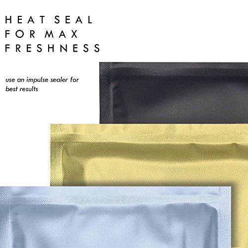 Qq Studio Clear/Colored Poly Zip Lock Bags W/Tear Notch 6.5X9Cm (2.5X3.5") (Black) #TOP7