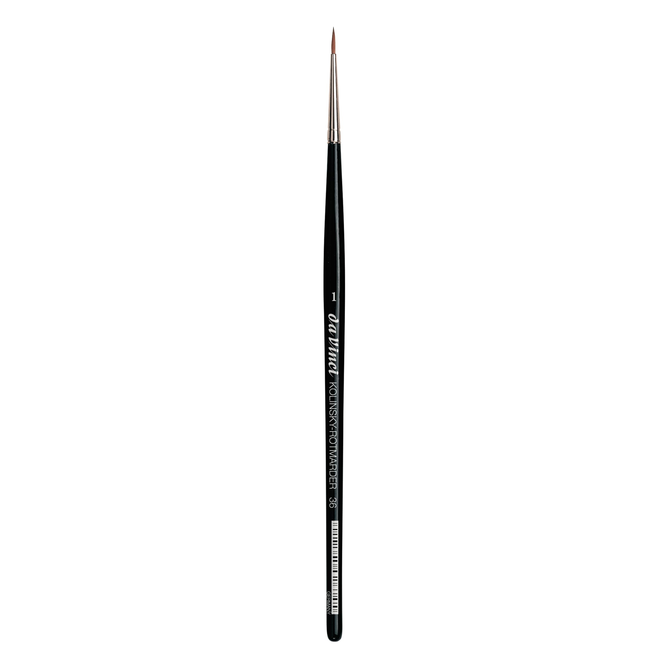DA VINCI 36 Series Red Sable Water Colour Brush, Bristle, Black, 18.5 x 0.11 x 30 cm