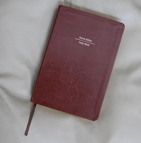 Origen Reina Valera Revisada 1960 Biblia Bilingüe Reina Valera 1960/Esv Tamaño Grande Piel Marrón / Bilingual Bibl E Rvr60/English Standard Large Size Large Print Leather thumb #1