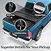 OEDRO FRP Hard Tri-fold Tonneau Cover Fold Truck Bed Covers Compatible with 2015-2025 Ford F150 F-150 with 5.5 Feet Bed