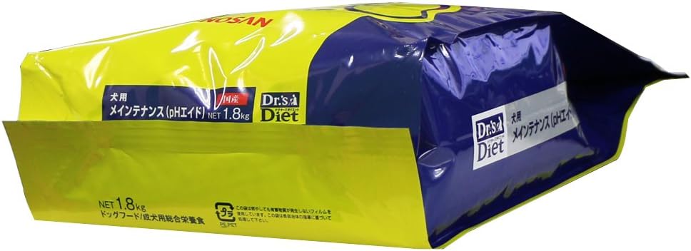 Amazon ドクターズダイエット Dr S Diet 療法食 犬用 メインテナンス Phエイド 1 8kg ドクターズダイエット Dr S Diet ドライ 通販