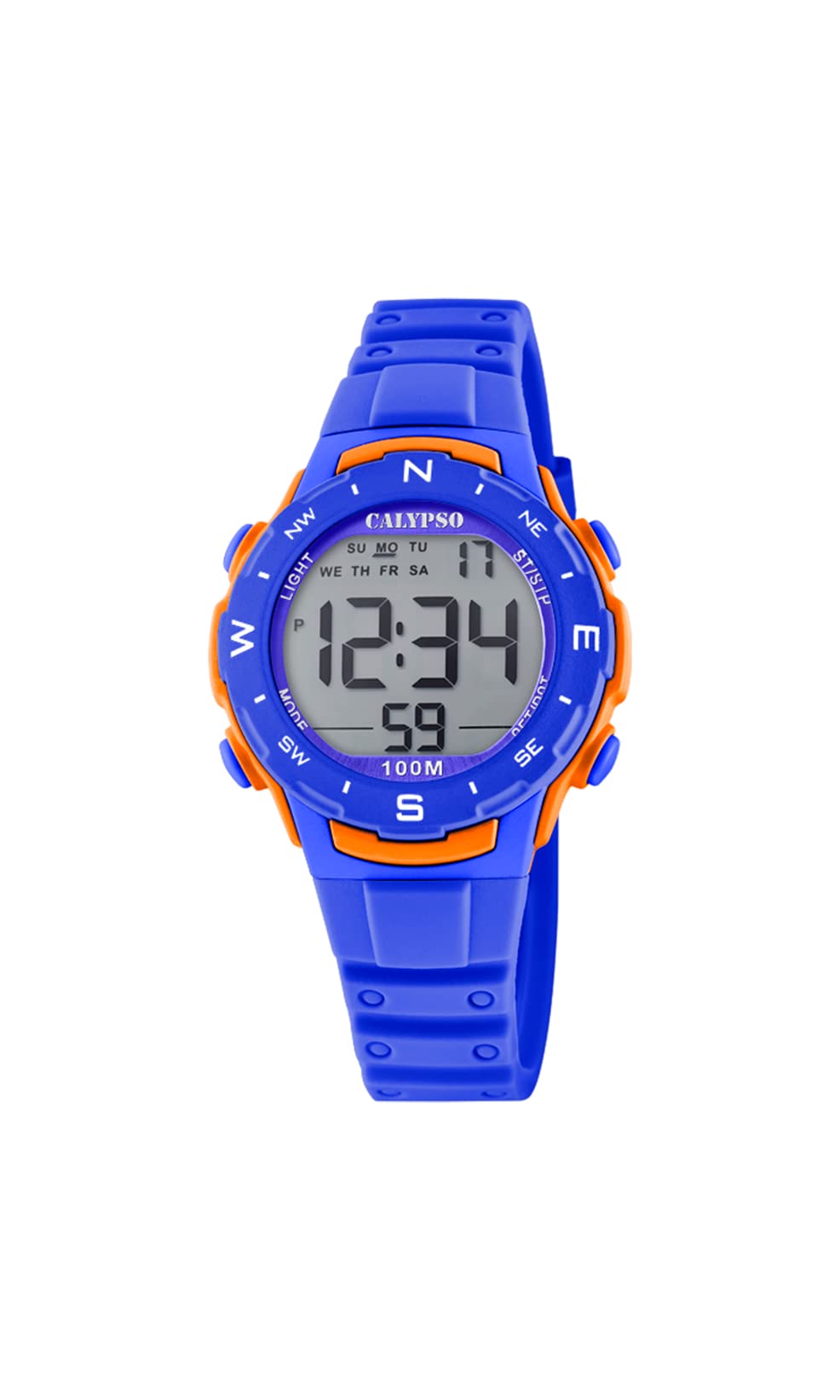 Calypso Unisex's cyfrowy zegarek kwarcowy z plastikowym paskiem K5801/3