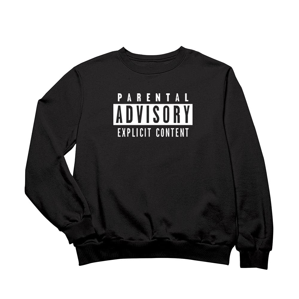 MogulParental Advisory Unisex Cotton Sweatshirt