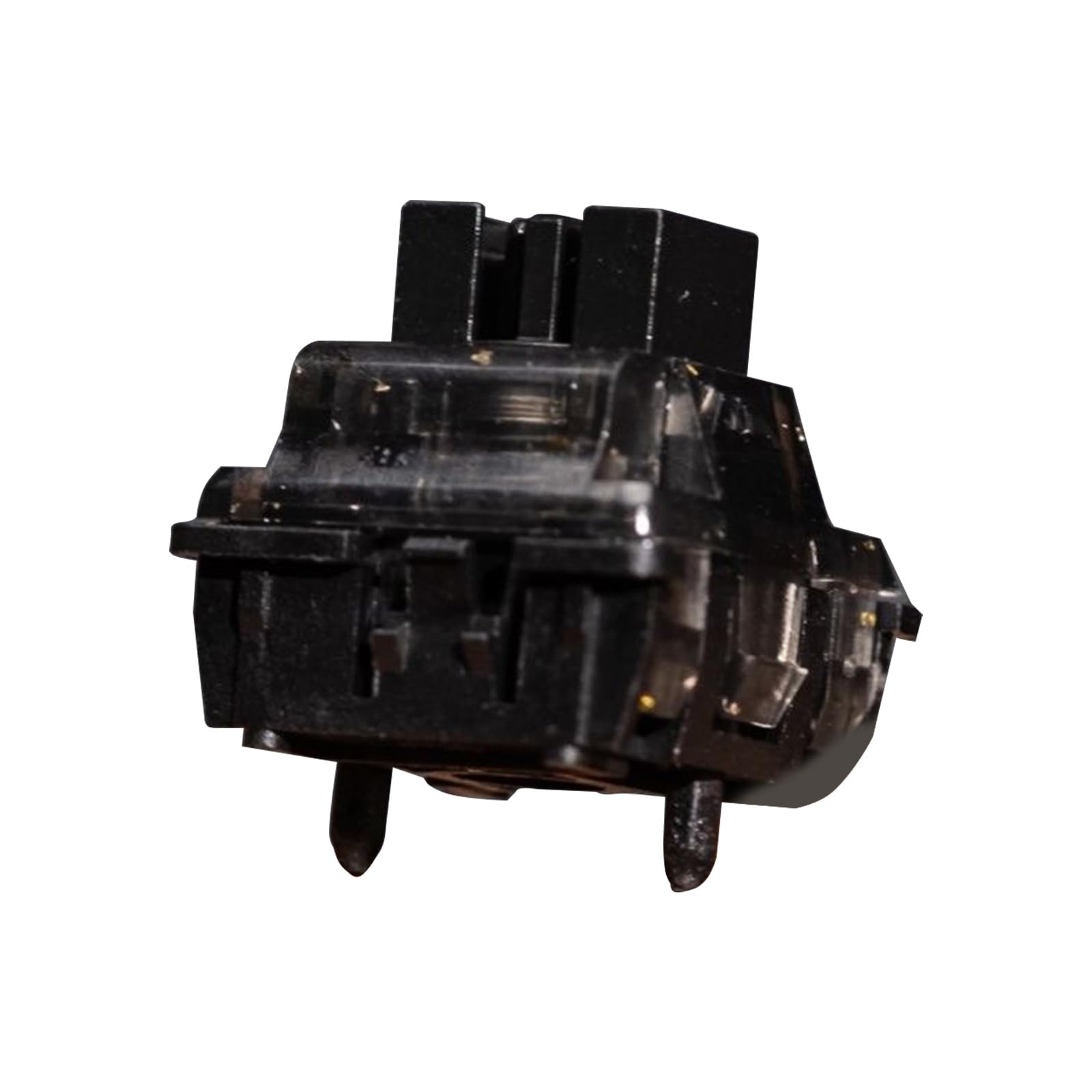 Black Crystal Hall Effect Magnetic Keyboard Switch, 45g Linear Pre-lubed, Freely Setting Pre-Travel, for Magnetic Keyboard(61 PCS)