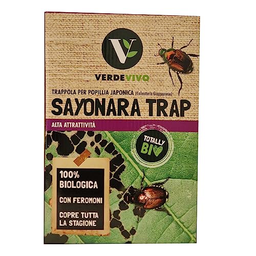 VERDE VIVO Trappola per Popillia Japonica BIO con Feromoni - Sayonara Trap