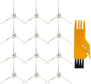 NLNGZKZFNF Accesorios para aspiradoras, herramienta de limpieza de cepillos laterales blancos apto para S4 S5 S6. Max S50 S60. Piezas de aspiradora