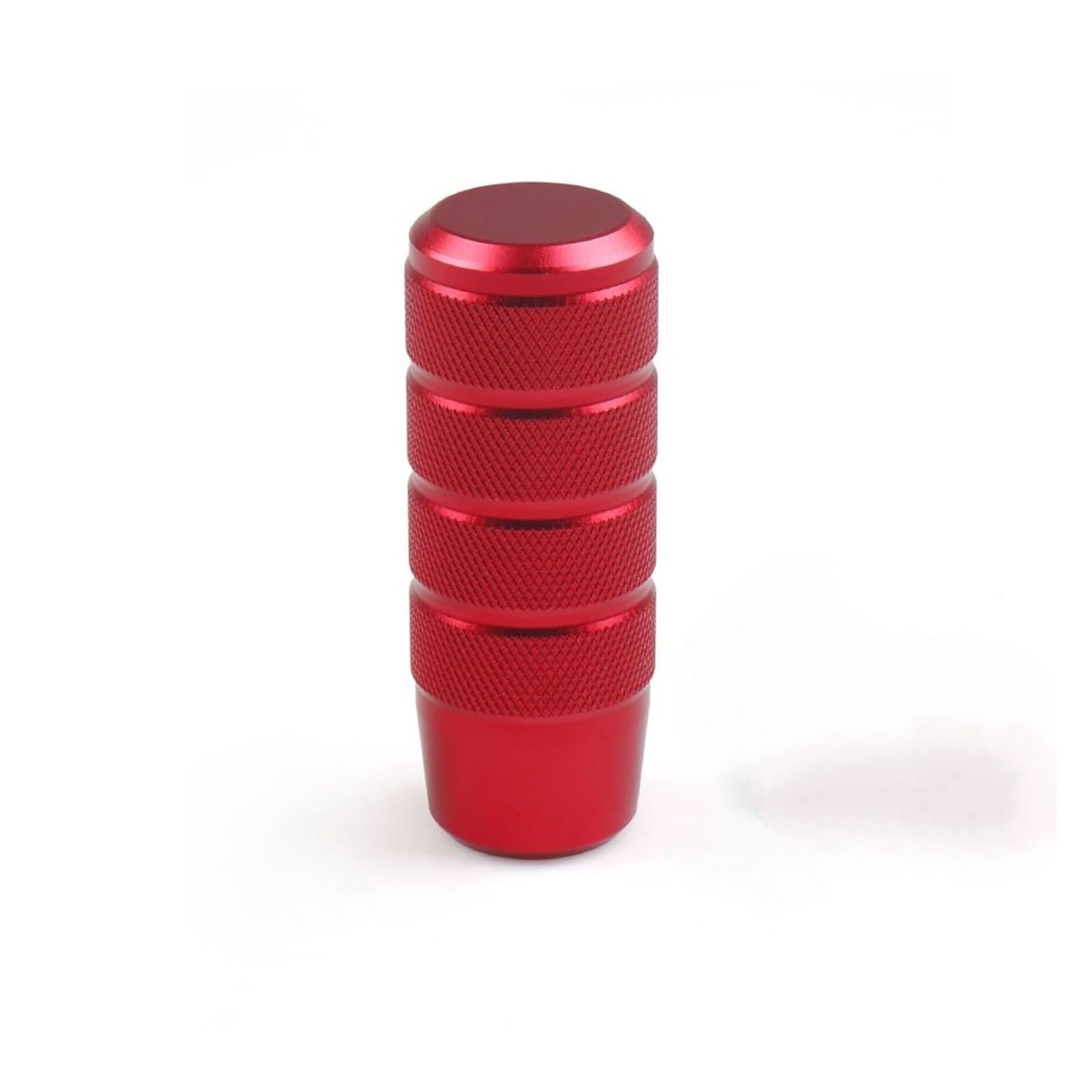 Ningruibhd Red Stick Ball Head Change Lever 95Mm Universal Non-Slip Gear Shift Knob Manual Transmission Aluminum Knurled Shifter Lever Knob