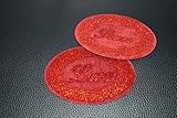 Leder Patch Patch, jeans flicken, , flicken zum aufbügeln, Hotfix, in rot,