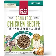 The Honest Kitchen Whole Food Clusters Puppy Grain Free Chicken Dry Dog Food, 1 lb Bag