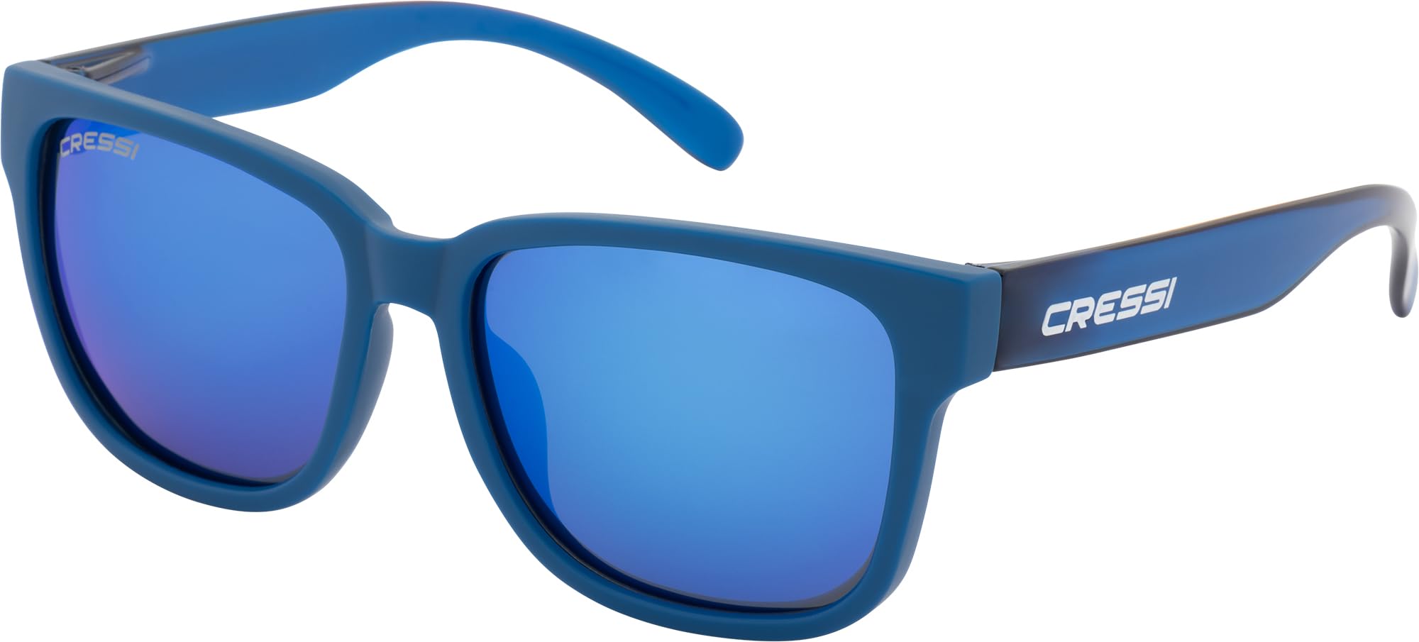 CRESSI Bivi Sunglasses - Lunettes de Soleil Sportives Unisex Légères Polarisées, pour la Mer, la Navigation et la Pêche, Monture TR90, Verres TAC