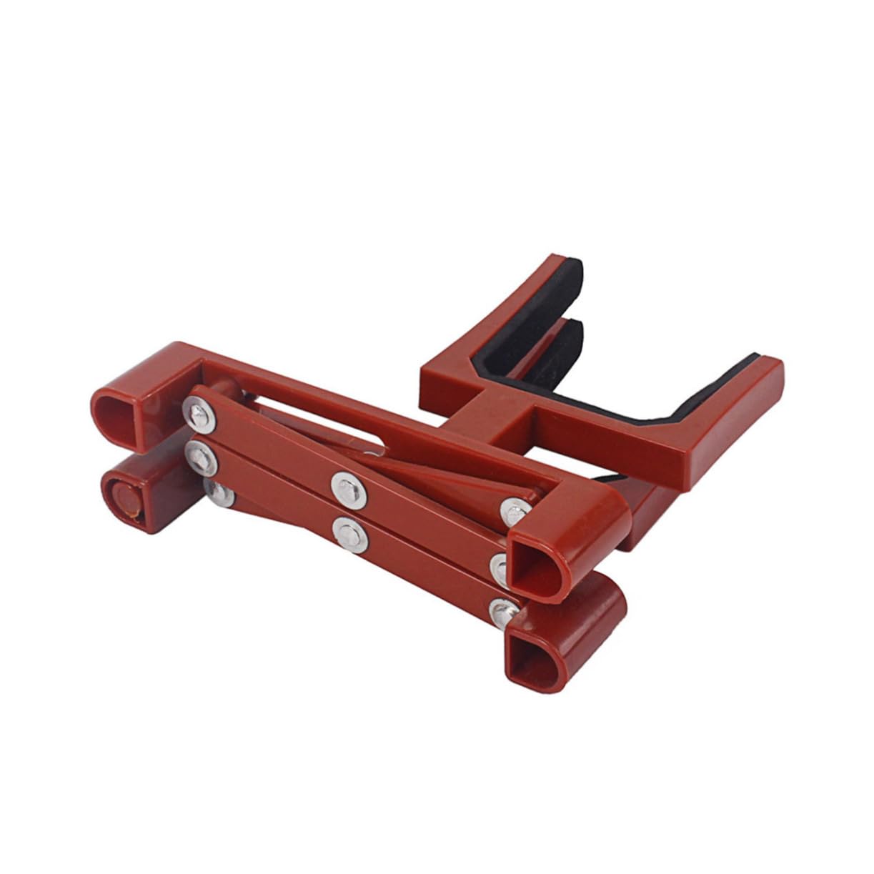 Professional Violin Stand Portable Foldable Bracket Dark Finish Easy Install Durable