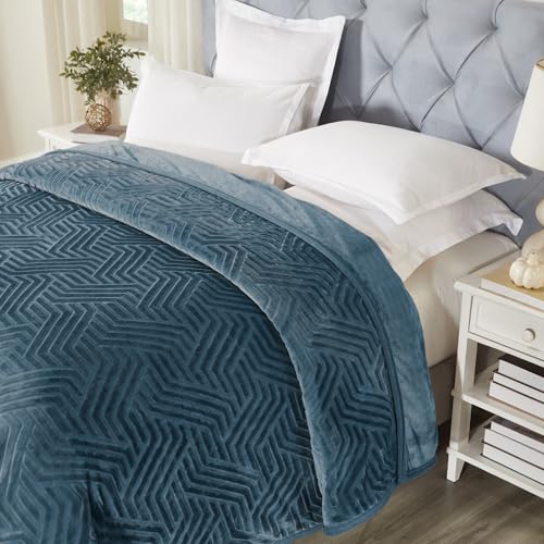 Image of MYTRIDENT Blanket for Winter Double Size, Home Essential Euphoric Tales Collection, 340 GSM Blanket Double - Coastal
