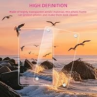 XMALL 2Pcs Car Picture Holder, Suitable for car Visor, Universal for Any Vehicle Model, Show Personal or Family Photos, Great Gift for Drivers, Car Accessories, Polaroid Photo Frame, 3.5"X2.4" — image 3