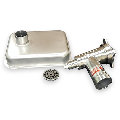 Miniatura 3 de ALFA 12 SS CCA - Accesorio para picadora de carne de acero inoxidable | Accesorio completo para picadora de carne para picadoras de carne estándar