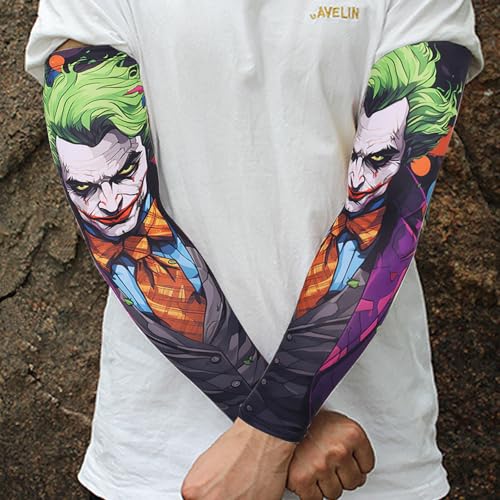 M-YOUNG UV Sun Sleeves for Men & Women Compression, Cooling Arm Sleeve with UPF 50 Protection Golf,Unique Tattoo Sleeve Gift2