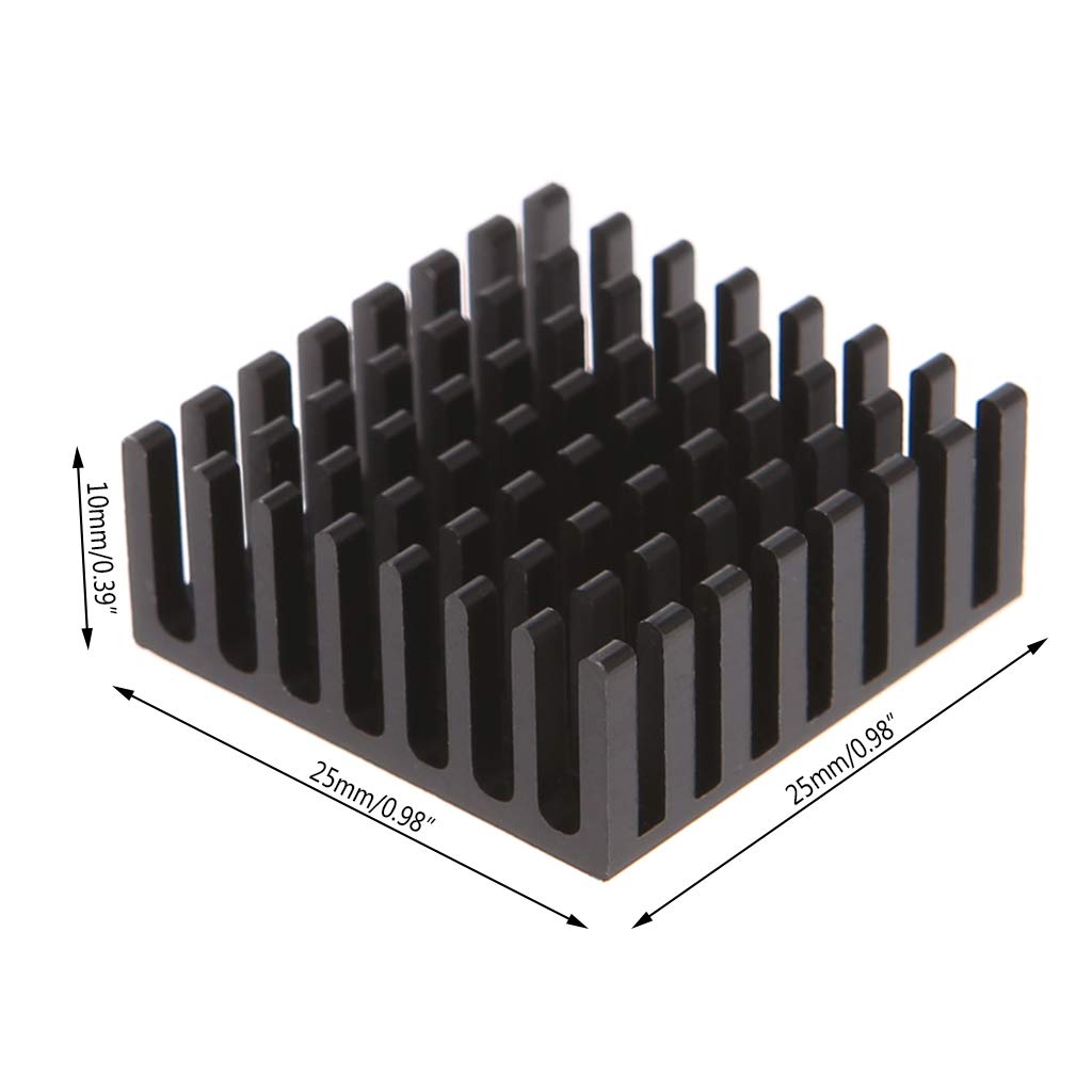 Dissipateur Thermique Aluminium TO-220 Avec Isolation - Lot De 10, Pour Refroidissement Électronique